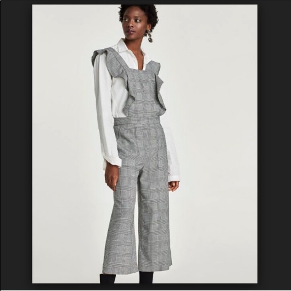 Zara Ruffle Jumpsuit - Picture 2 of 8